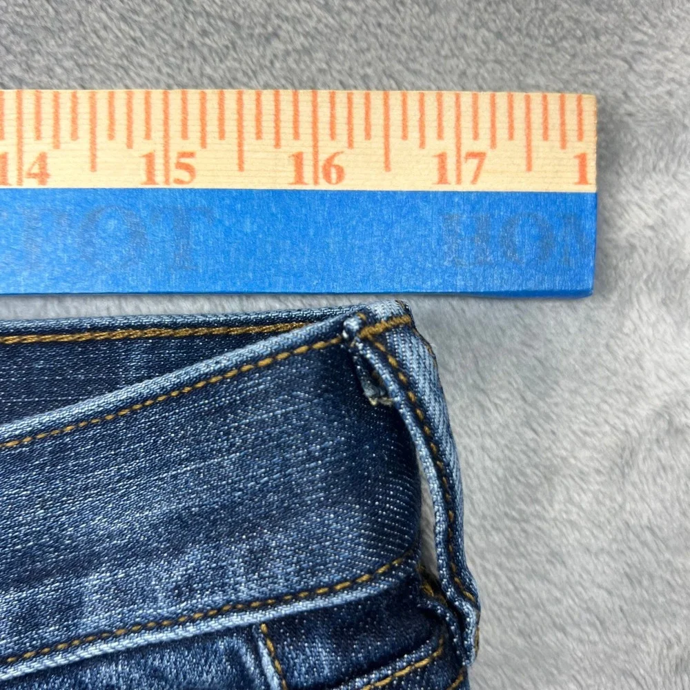 BANANA REPUBLIC Bootcut Jeans Mens 34x32 Blue Good Stretch Denim Western Casual